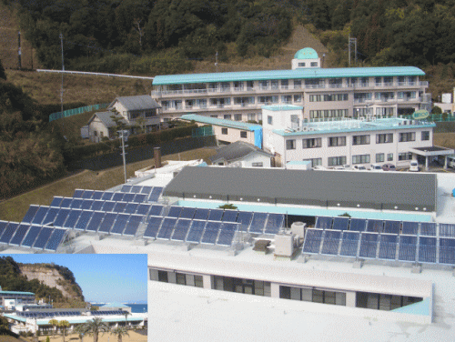福祉施設における産業用太陽熱利用システム